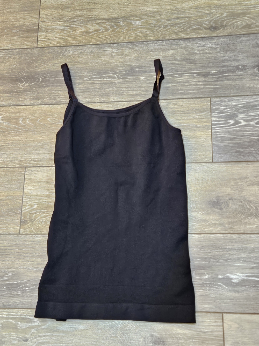 Shapermint Black Slim-Fit Camisole Tank Size Large